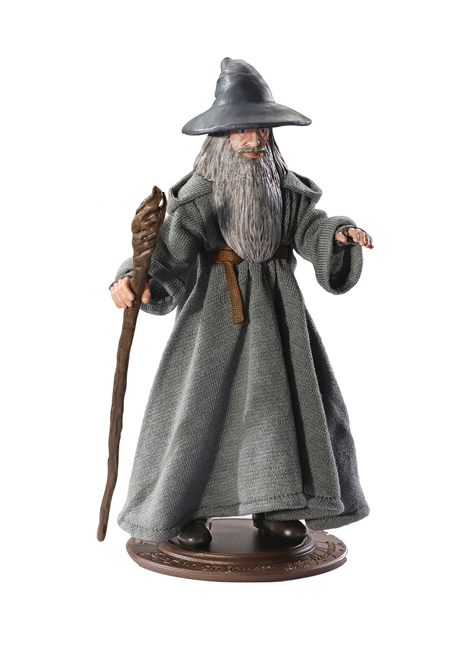Lord Of The Rings Bendy Figure - Gandalf The Grey