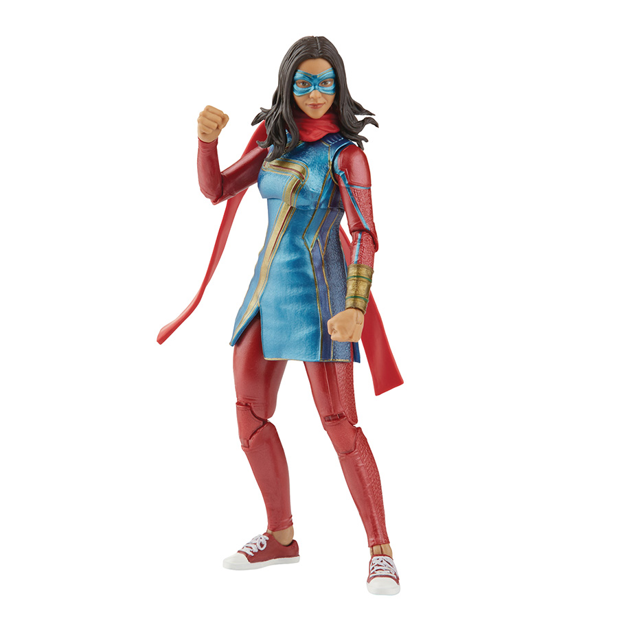 Marvel Disney Plus Legends Ms Marvel 6-Inch Action Figure Case