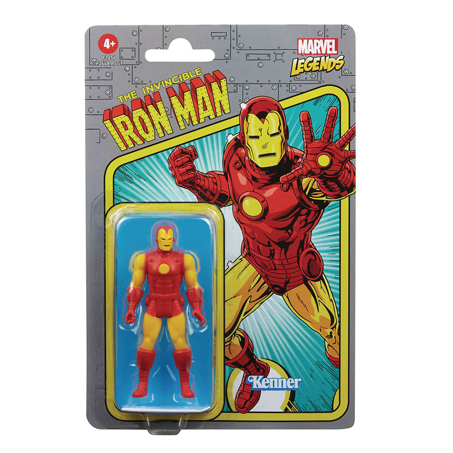 Marvel Retro Legends Iron Man Rerun 3.75-Inch Action Figure