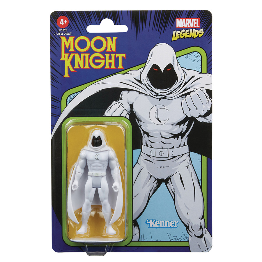Marvel Retro Legends Moon Knight 3.75-Inch Action Figure Case