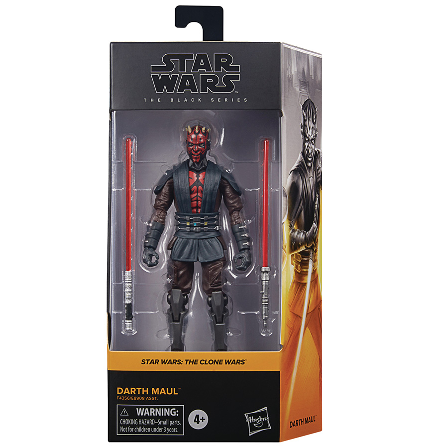 Star Wars Black Series Clone Wars Darth Maul 6-Inch Action Figure Case
