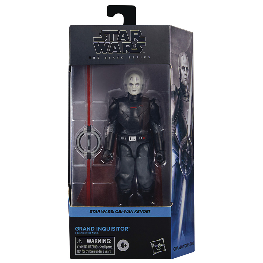 Star Wars Black Series Obi-Wan Kenobi Grand Inquisitor 6-Inch Action Figure Case