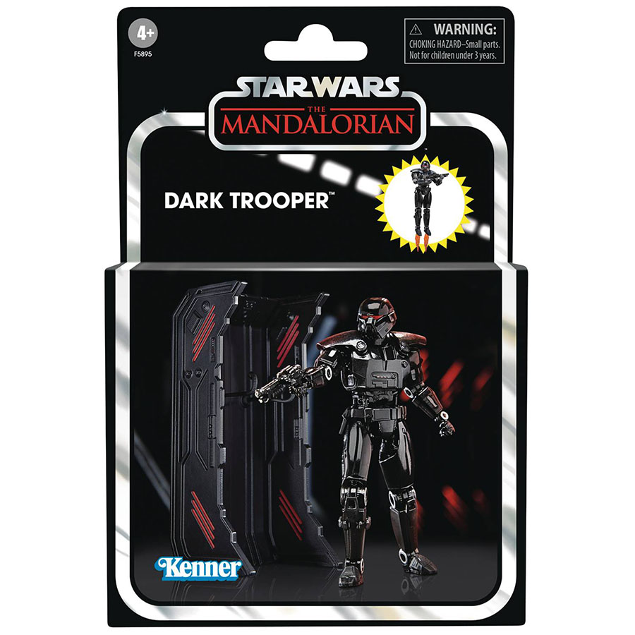 Star Wars Vintage Collection The Mandalorian Dark Trooper 3.75-Inch Action Figure