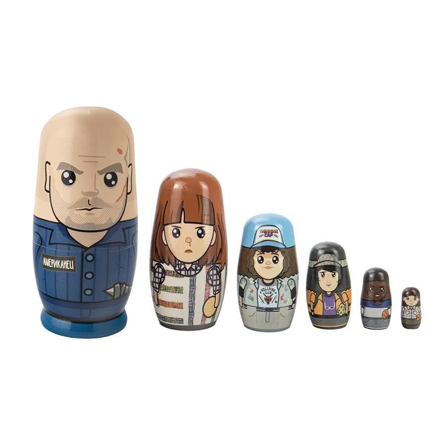 Stranger Things Season 4 Nestables Set Of 6