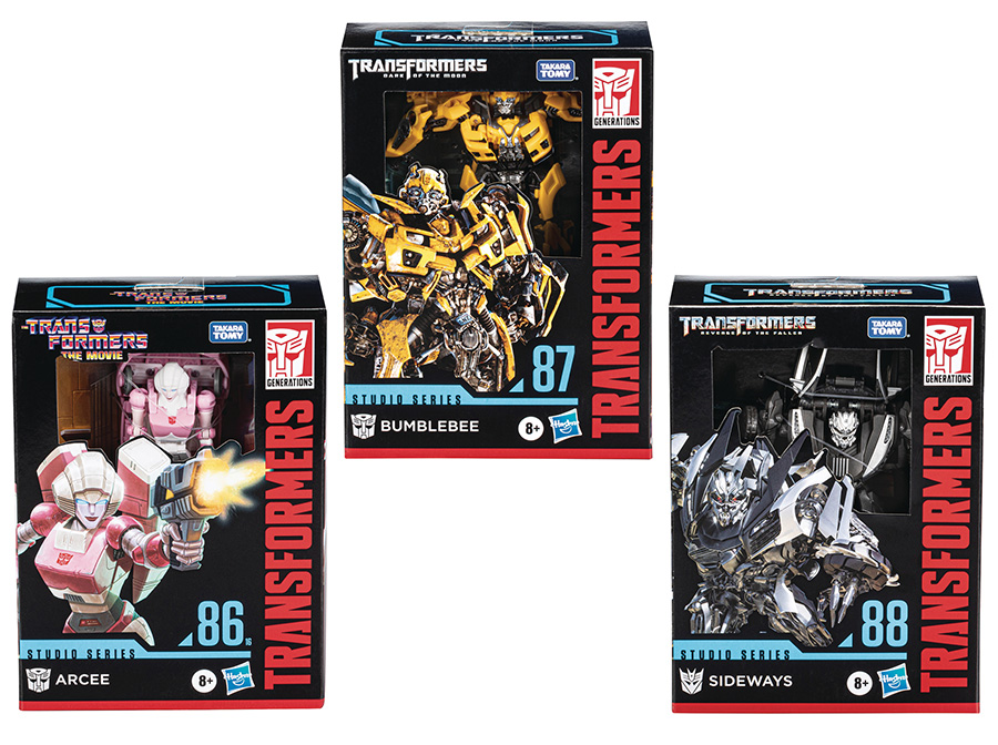 Transformers Generations Studio Series Deluxe Action Figure Assortment Case 202202