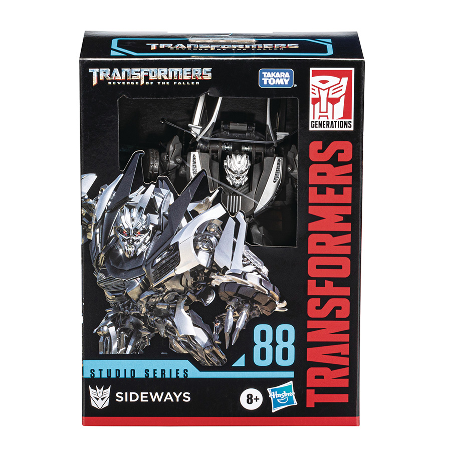 Transformers Generations Studio Series Deluxe Class Transformers Revenge Of The Fallen Sideways Action Figure Case