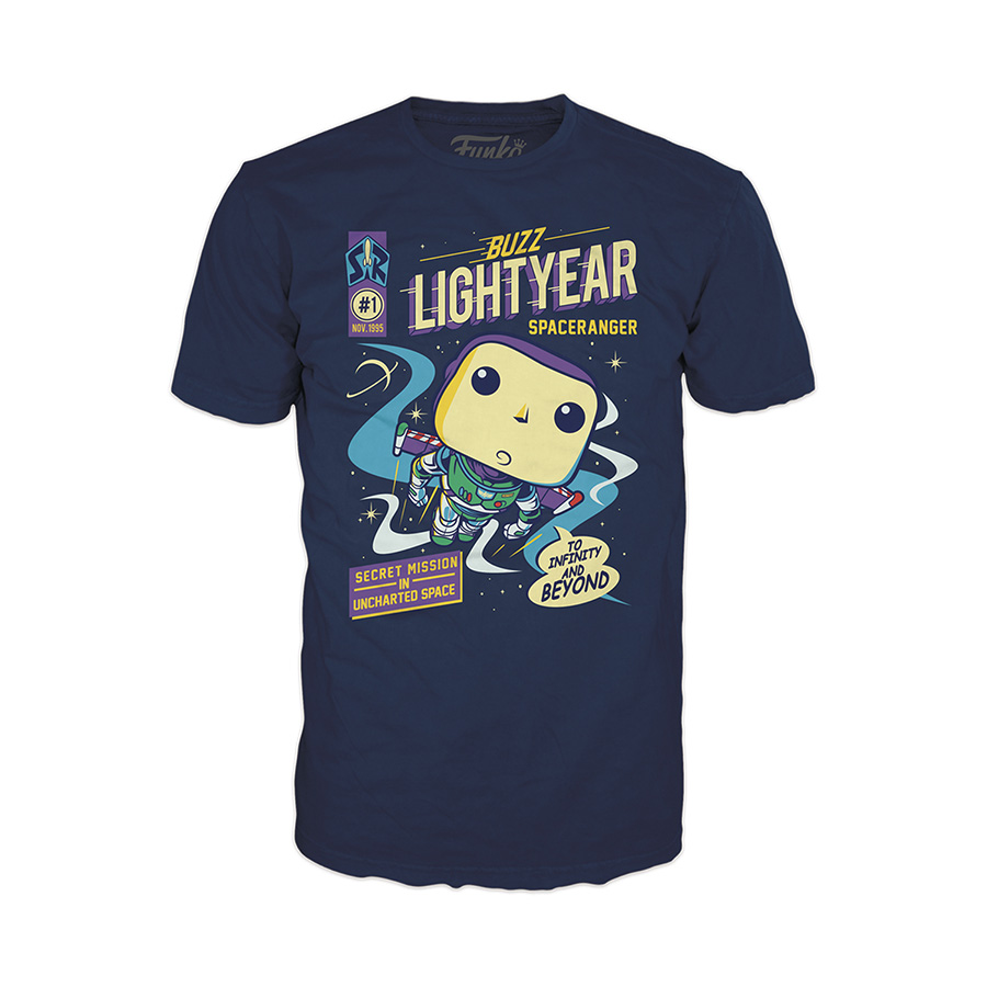 POP Boxed Tee Toy Story Buzz Navy T-Shirt XXX-Large