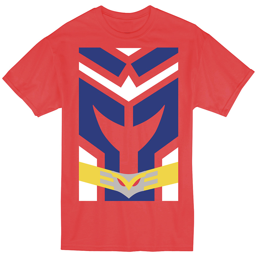 My Hero Academia All Might Suit Red T-Shirt Large