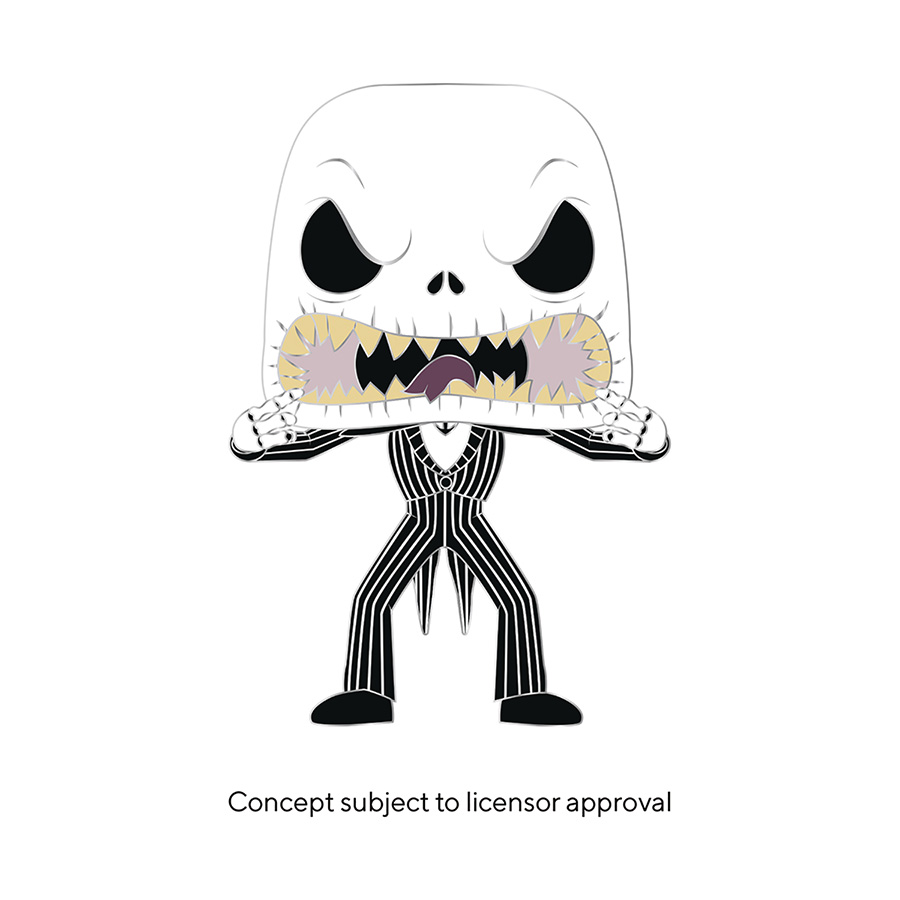 Funko x Loungefly Nightmare Before Christmas POP-Sized Pin - Jack Skellington