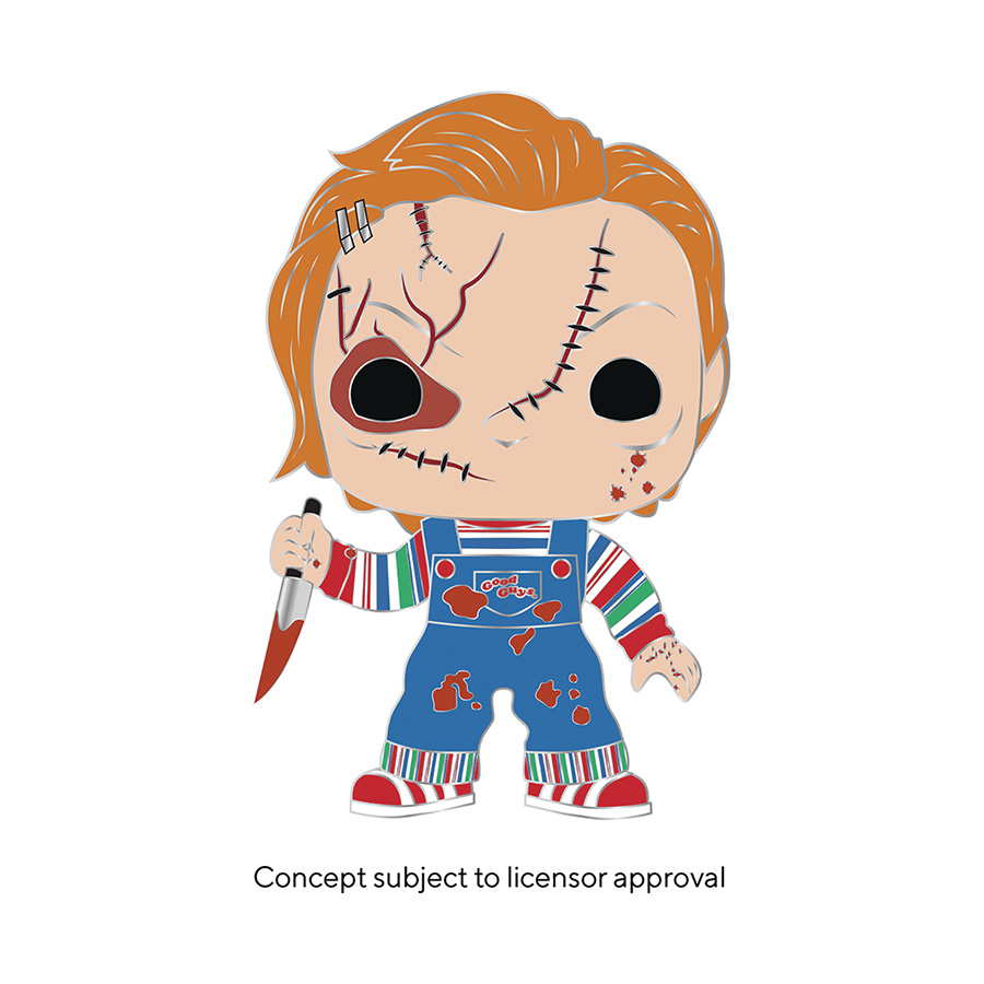 Funko x Loungefly Horror POP-Sized Pin - Chucky