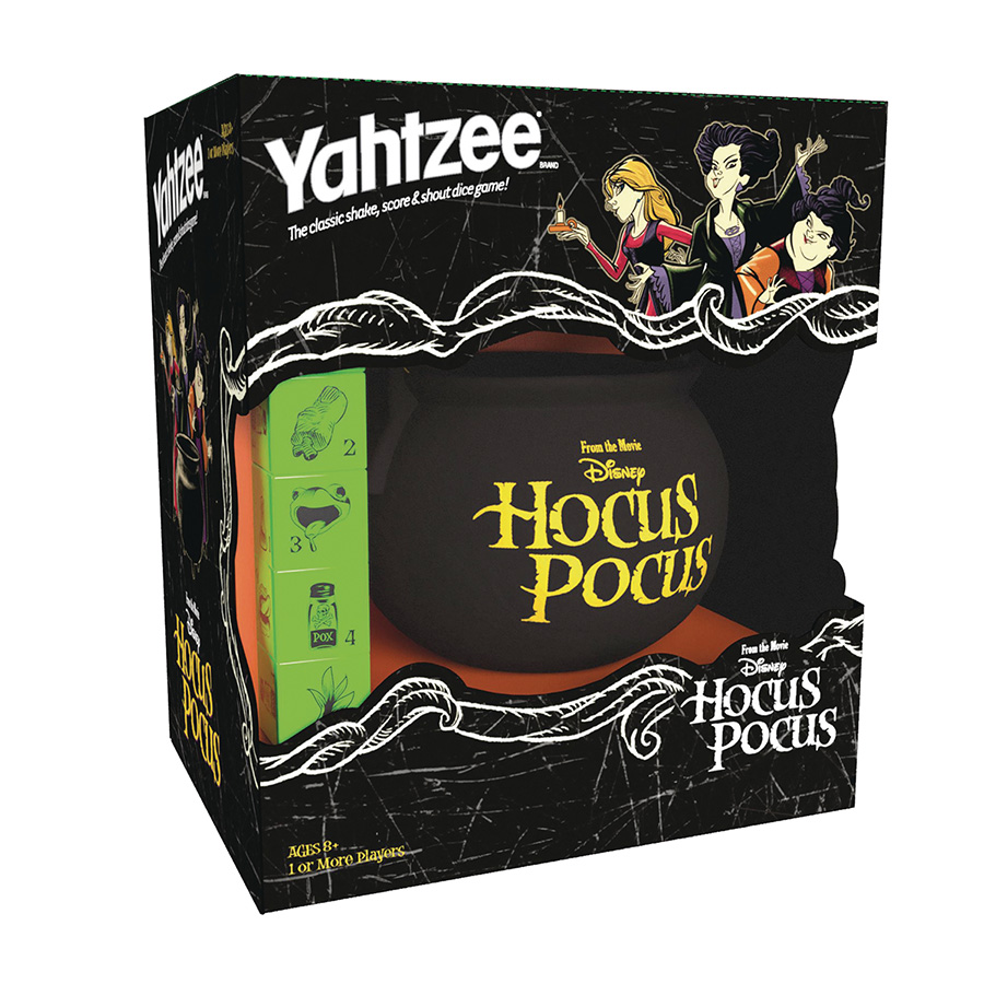 Yahtzee Disney Hocus Pocus Game Edition