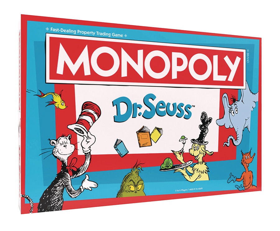 Monopoly Dr Seuss Board Game Edition