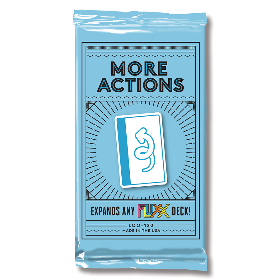 Fluxx More Actions Expansion Deck