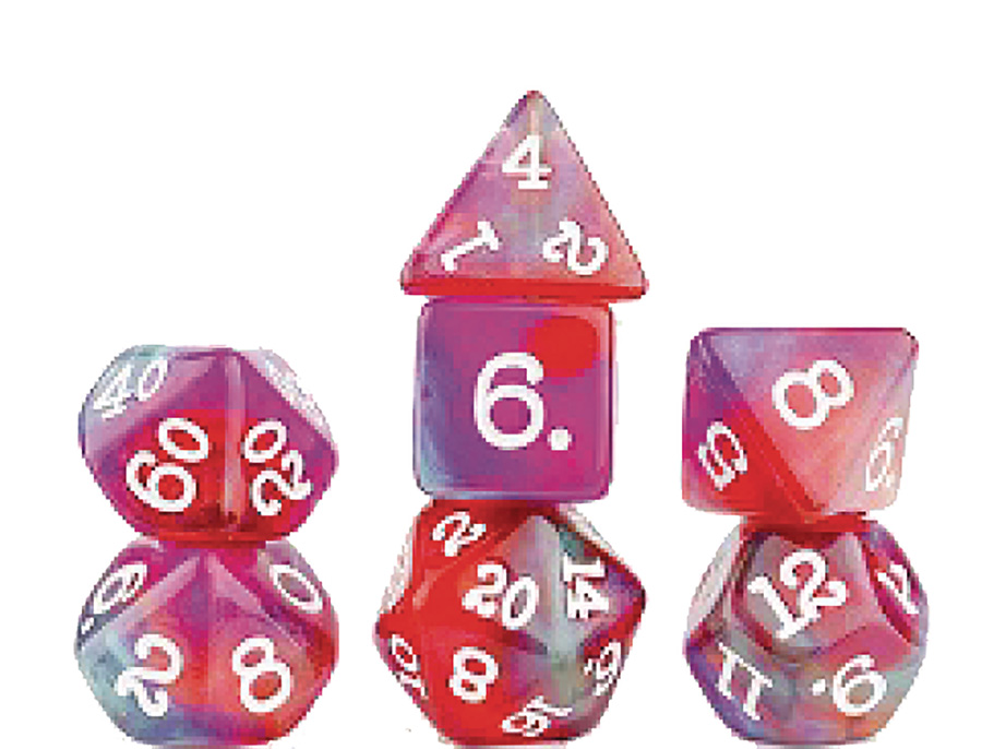 Sirius RPG Dice Set - Dragonfruit