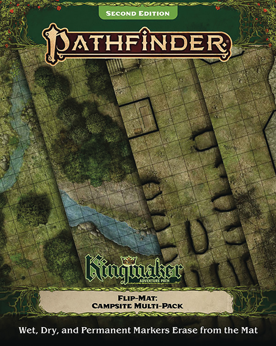 Pathfinder Flip-Mat Kingmaker Adventure Path - Campsite Multi-Pack