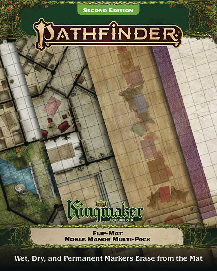 Pathfinder Flip-Mat Kingmaker Adventure Path - Noble Manor Multi-Pack