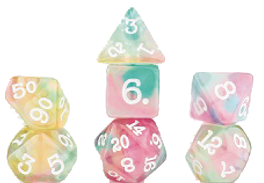 Sirius RPG Dice Set - Sherbet