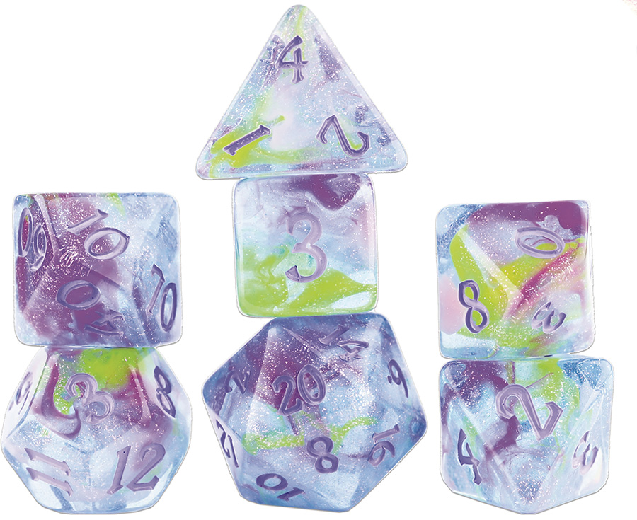 Sirius RPG Dice Set - Watercolors