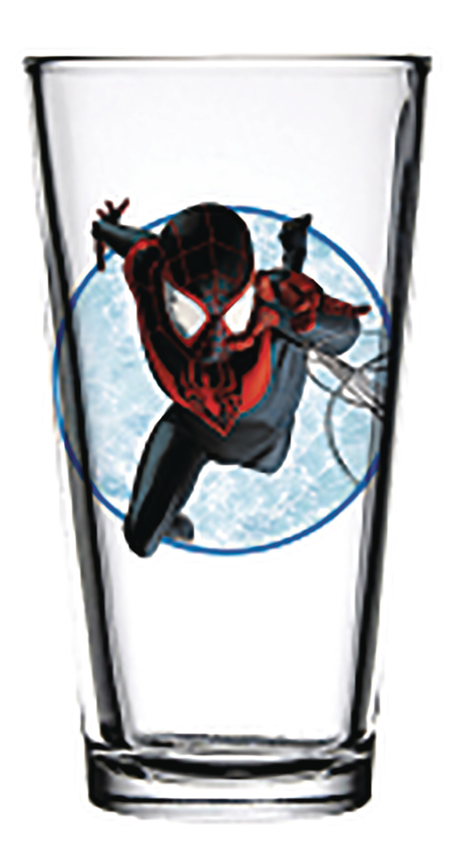 Toon Tumblers Marvel Series 3 Clear Pint Glass - Miles Morales