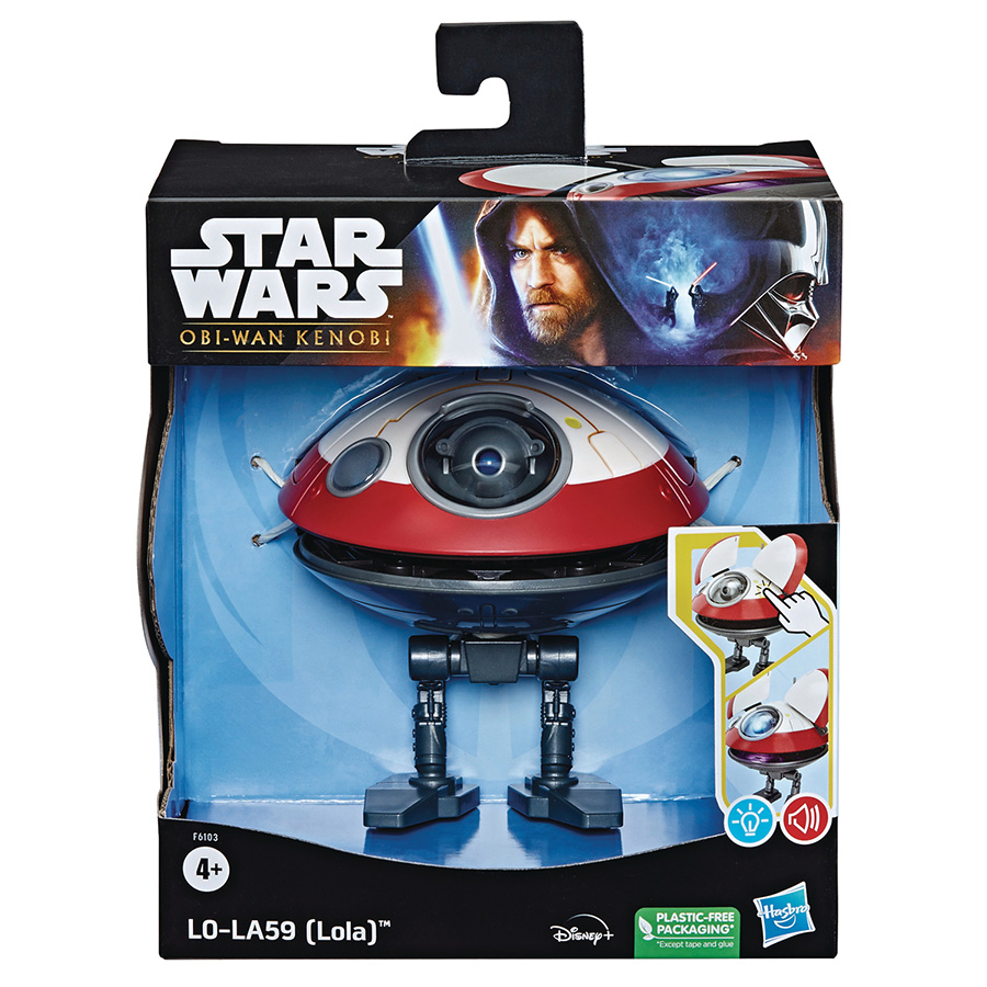 Star Wars Obi-Wan Kenobi Interactive Electronic Lola Figure Case