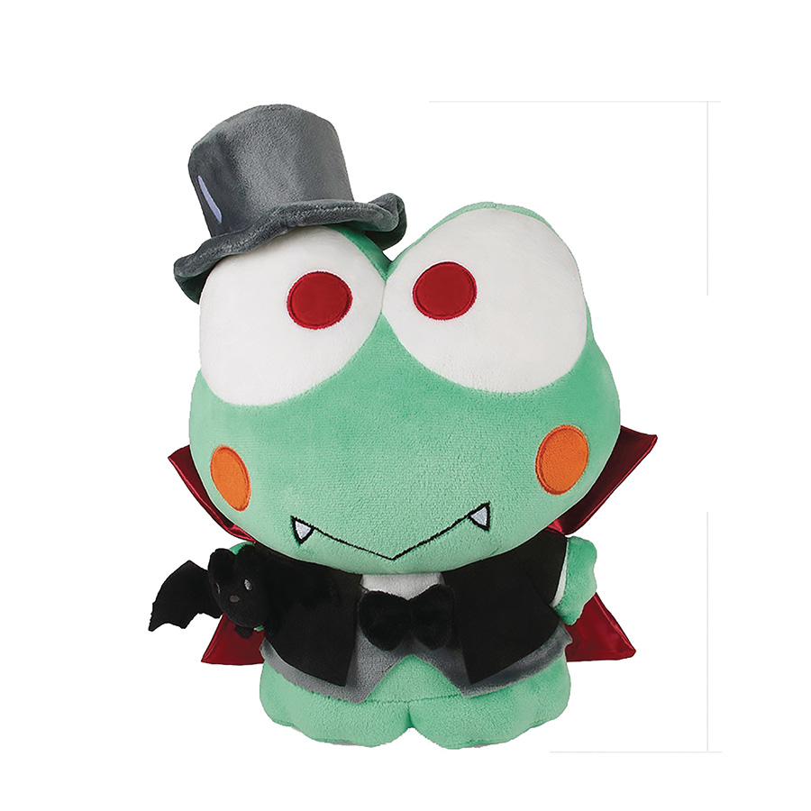 Hello Kitty & Friends 13-Inch Plush - Keroppi Dracula