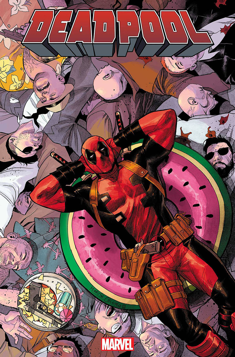 Deadpool Vol 8 #1 By Martin Coccolo Poster