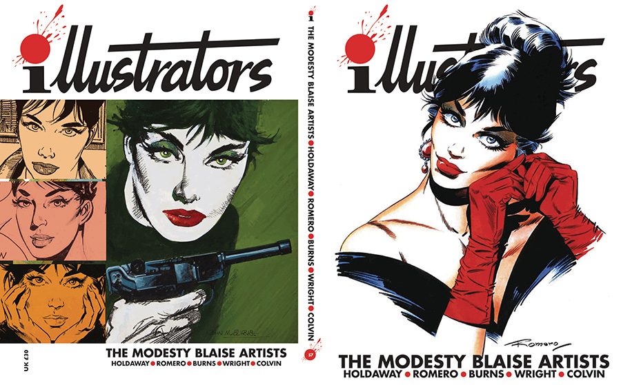 Illustrators Special #16 Modesty Blaise Artists