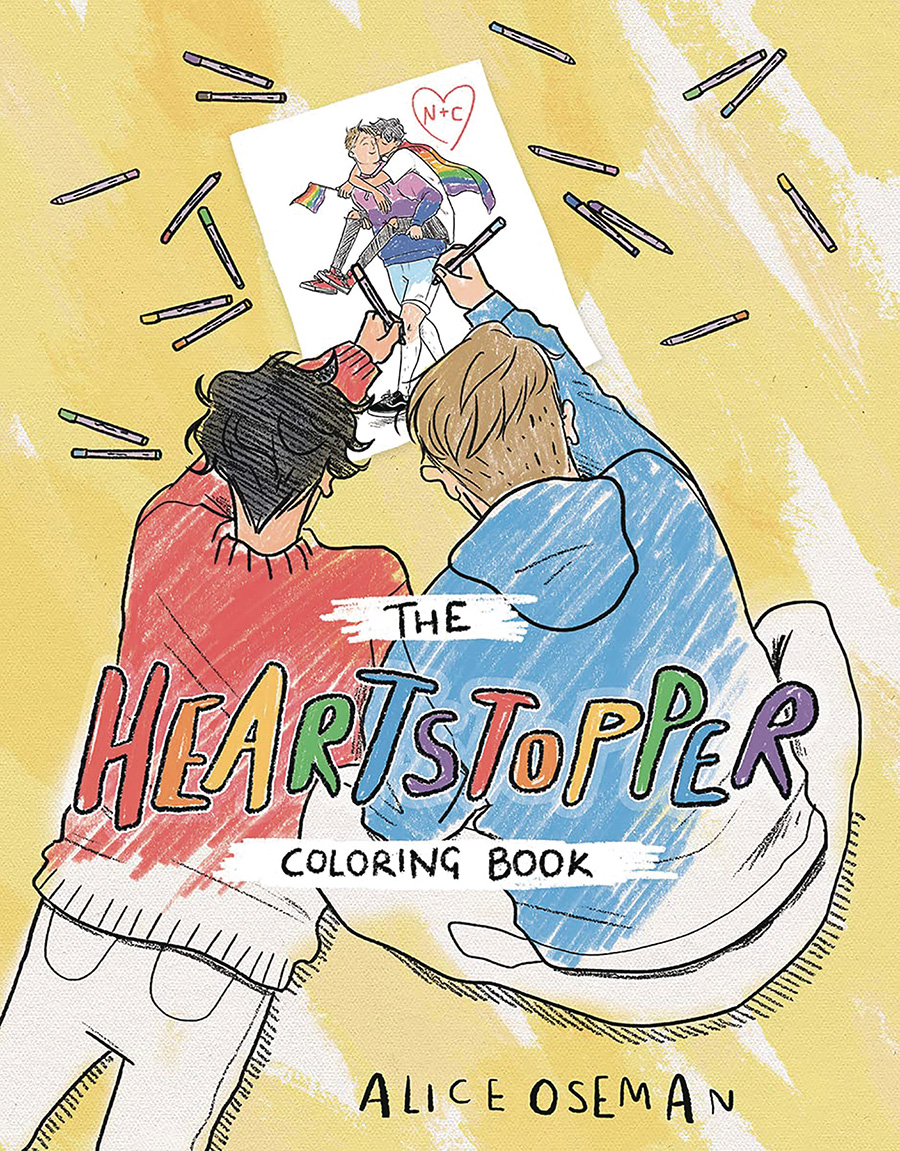 Heartstopper Official Coloring Book TP