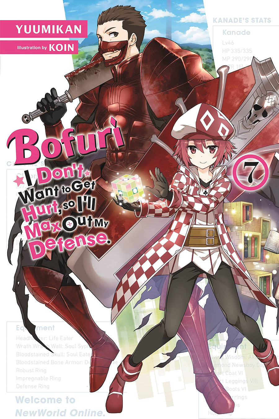 BOFURI I Dont Want To Get Hurt So Ill Max Out My Defense Novel Vol 7 SC