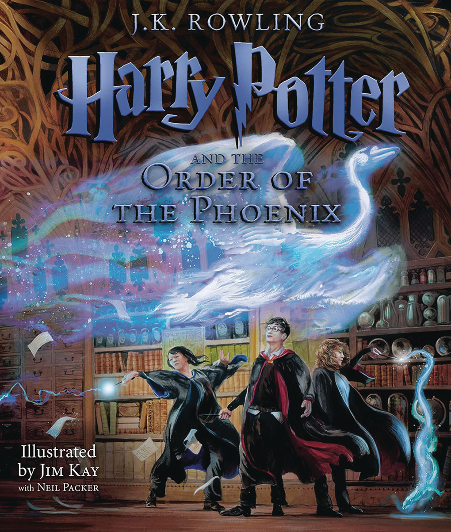 Harry Potter And The Order Of The Phoenix Illustrated Edition HC