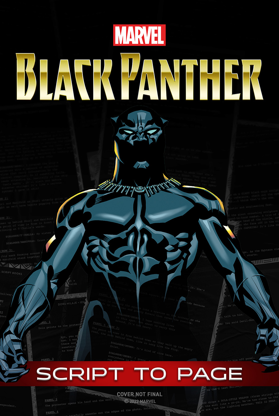 Marvel Black Panther Script To Page The Art & Craft Of Writing Comics TP