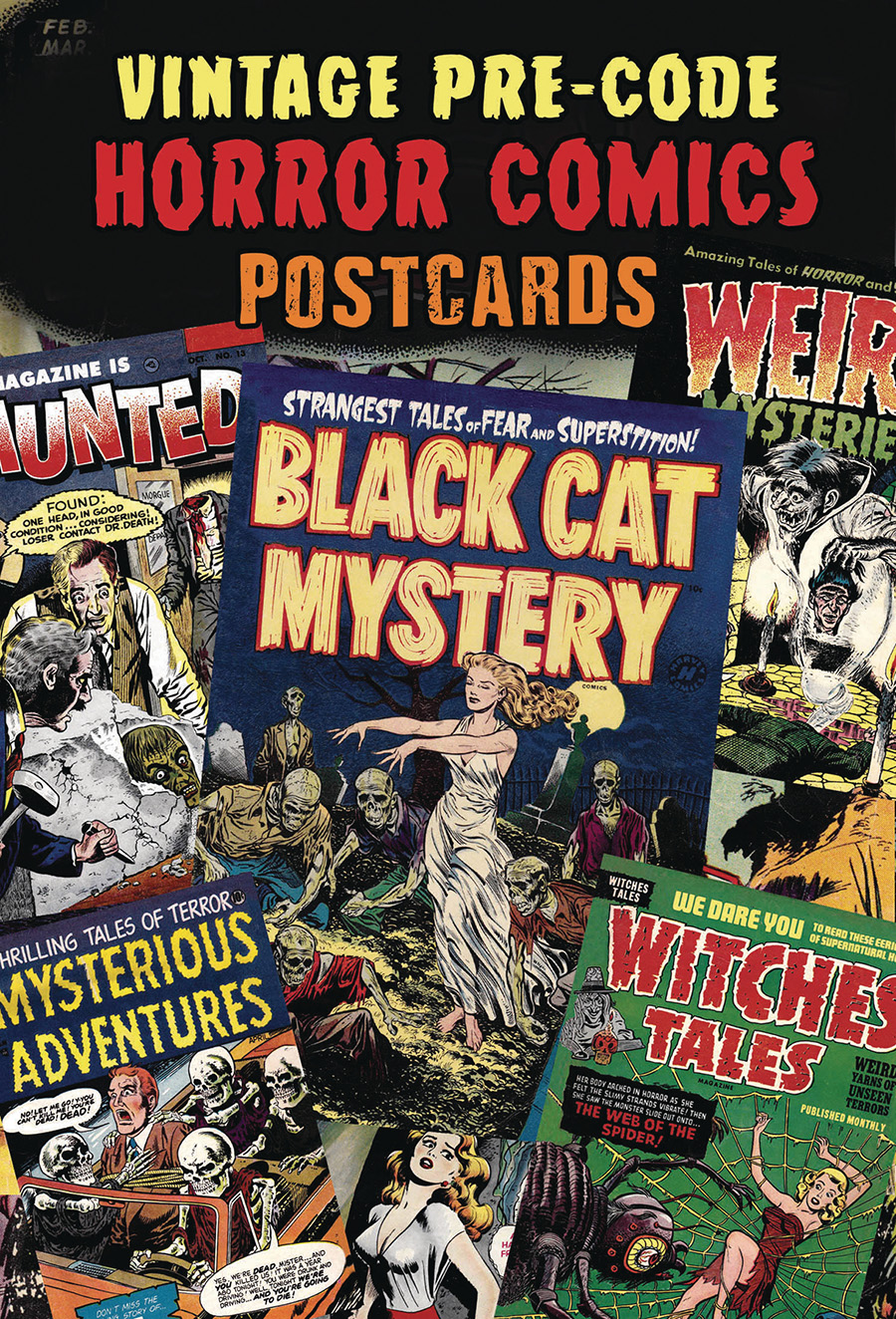 Frank Forte Vintage Horror Comics Postcard 20-Piece Set