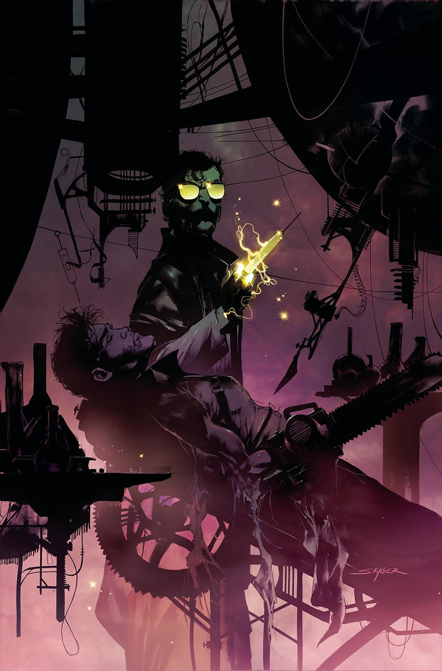 Army Of Darkness vs Reanimator Necronomicon Rising #4 Cover H Incentive Stuart Sayger Virgin Cover