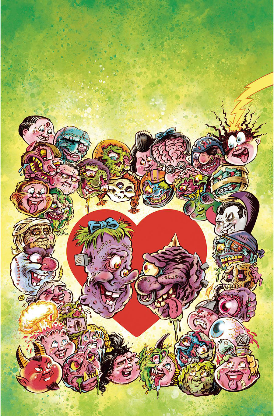 Madballs vs Garbage Pail Kids #4 Cover E Incentive Jason Crosby Virgin Cover