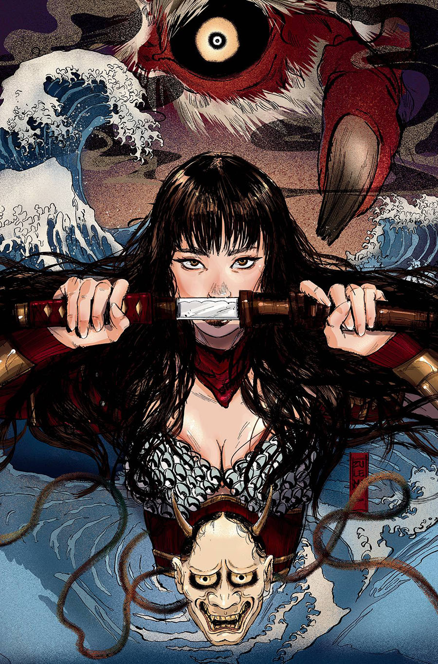 Samurai Sonja #5 Cover H Incentive Zulema Lavina Virgin Cover