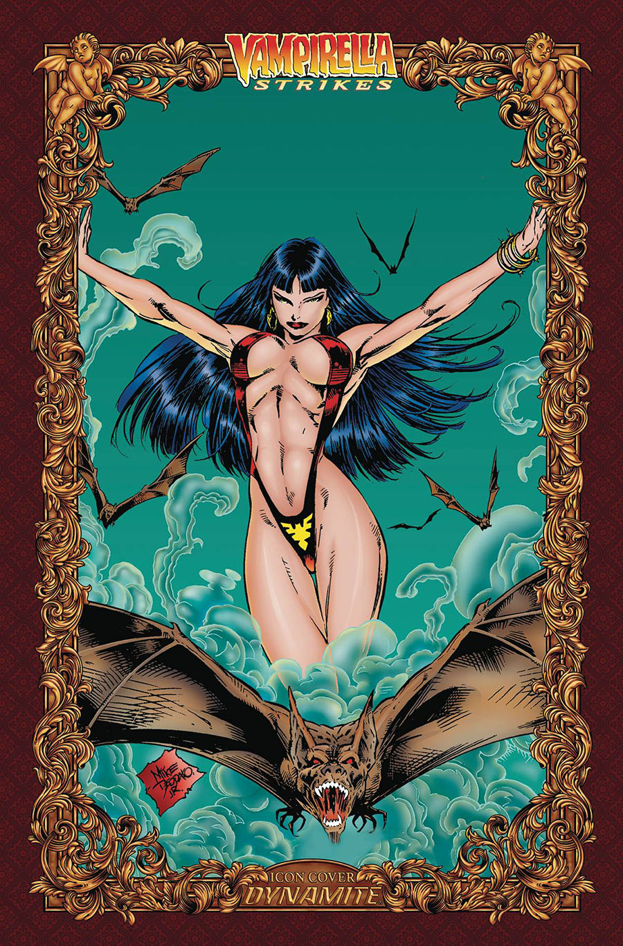 Vampirella Strikes Vol 3 #6 Cover F Incentive Mike Deodato Jr Modern Icon Variant Cover