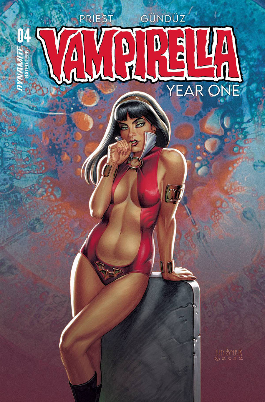 Vampirella Year One #4 Cover G Incentive Joseph Michael Linsner Variant Cover