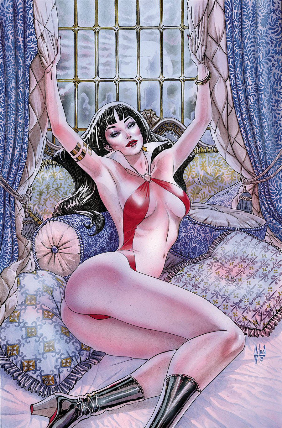 Vampirella Year One #4 Cover I Incentive Guillem March Virgin Cover