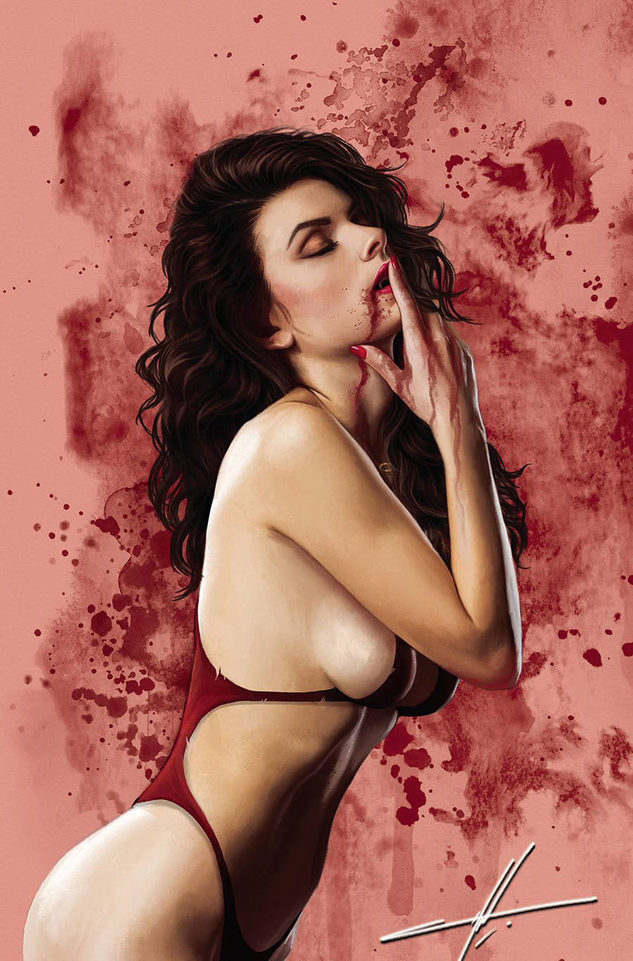 Vampirella Year One #4 Cover J Incentive Carla Cohen Virgin Cover