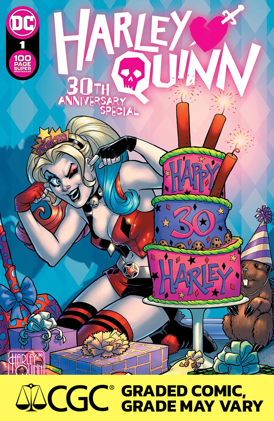 Harley Quinn 30th Anniversary Special #1 (One Shot) Cover P DF CGC Graded 9.6 Or Higher