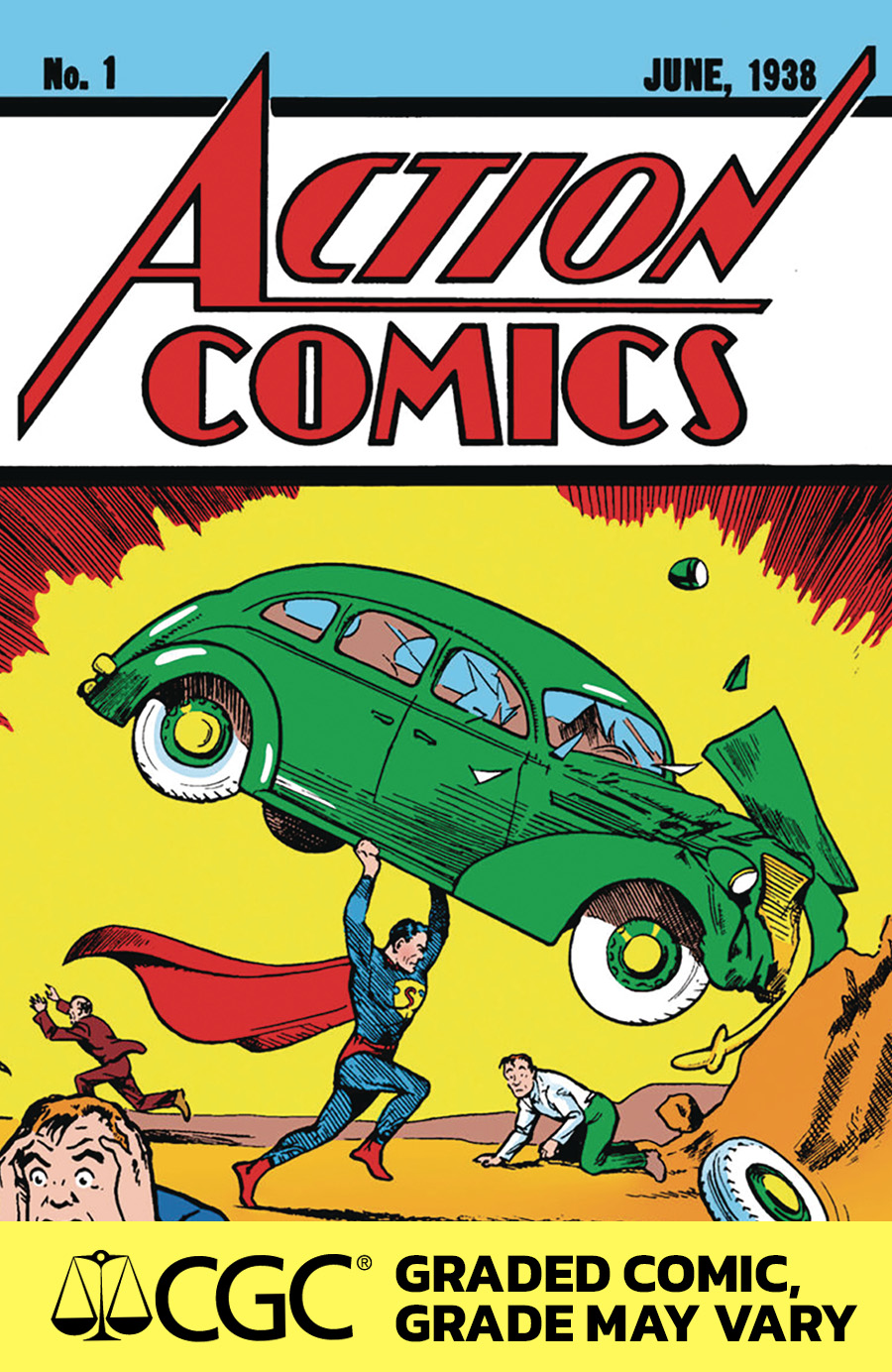 Action Comics #1 Cover H Facsimile Edition (2022) DF CGC Graded 9.6 Or Higher