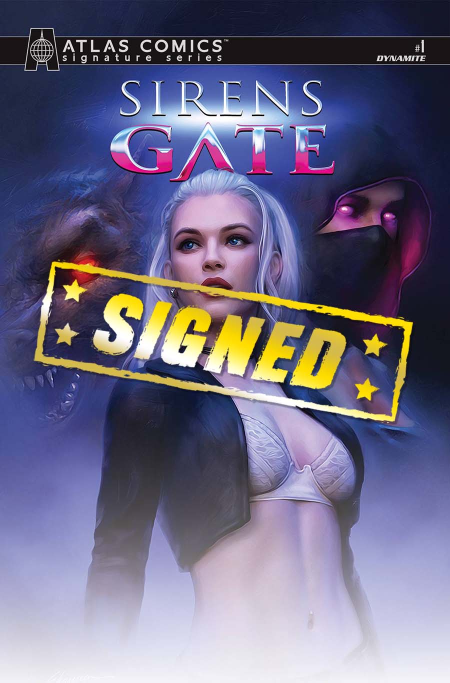 Sirens Gate #1 Cover C Atlas Comics Signature Edition Signed By Shannon Maer