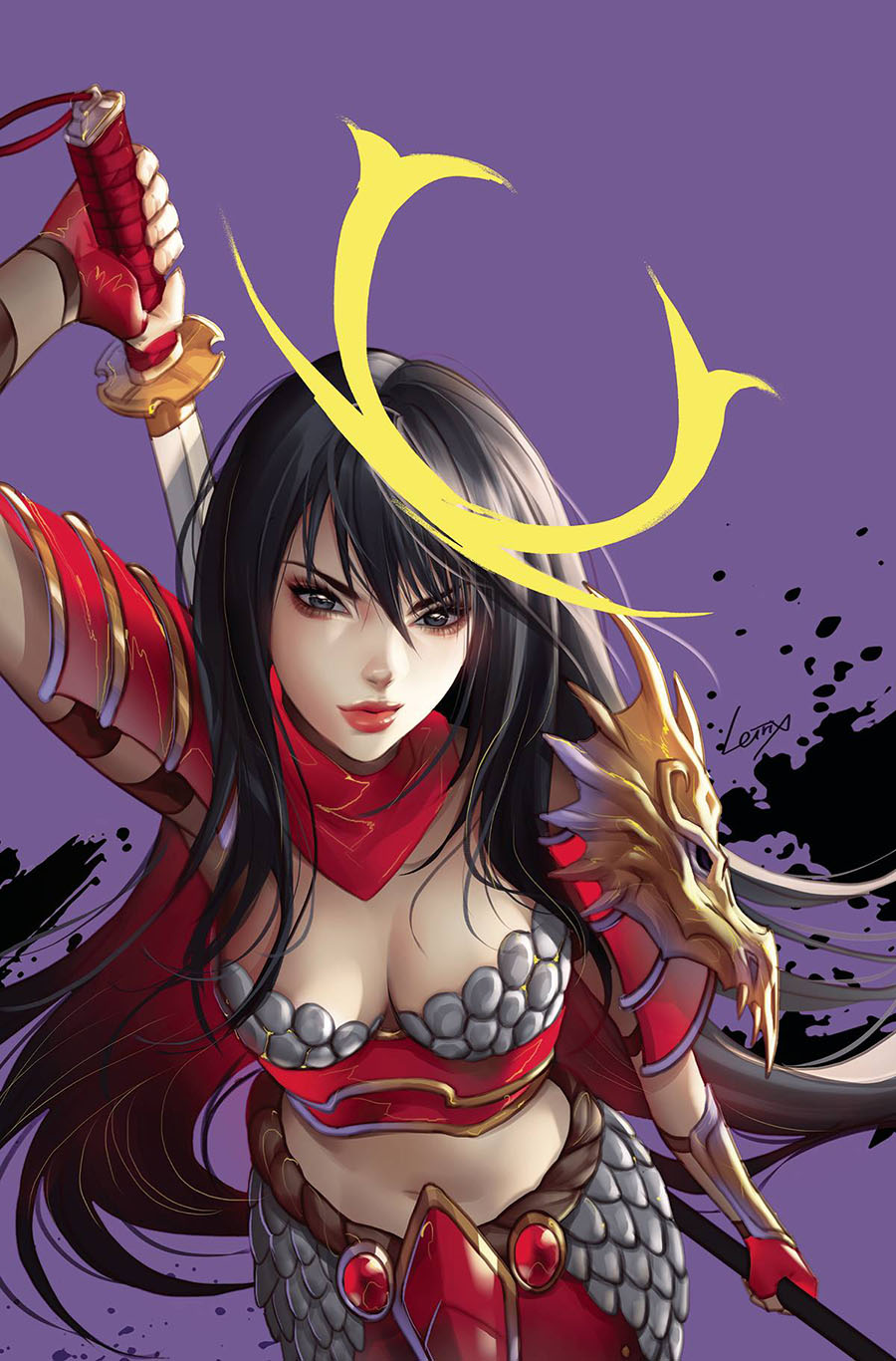 Samurai Sonja #5 Cover K Limited Edition Lesley Leirix Li Virgin Cover