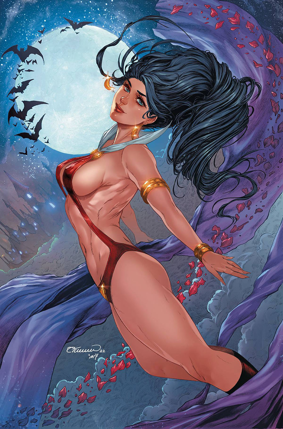 Vampirella Year One #4 Cover K Limited Edition Collette Turner Virgin Cover