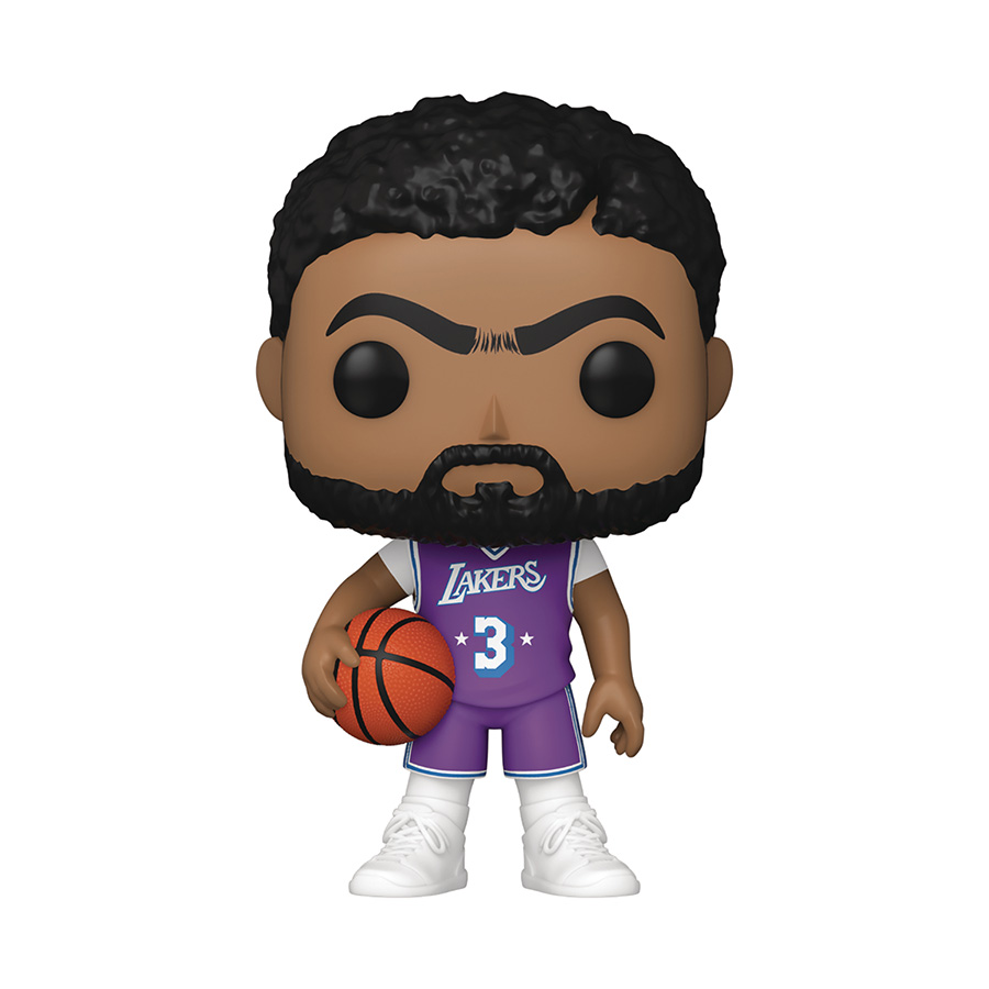 POP NBA City Edition 21 Lakers Anthony Davis Vinyl Figure