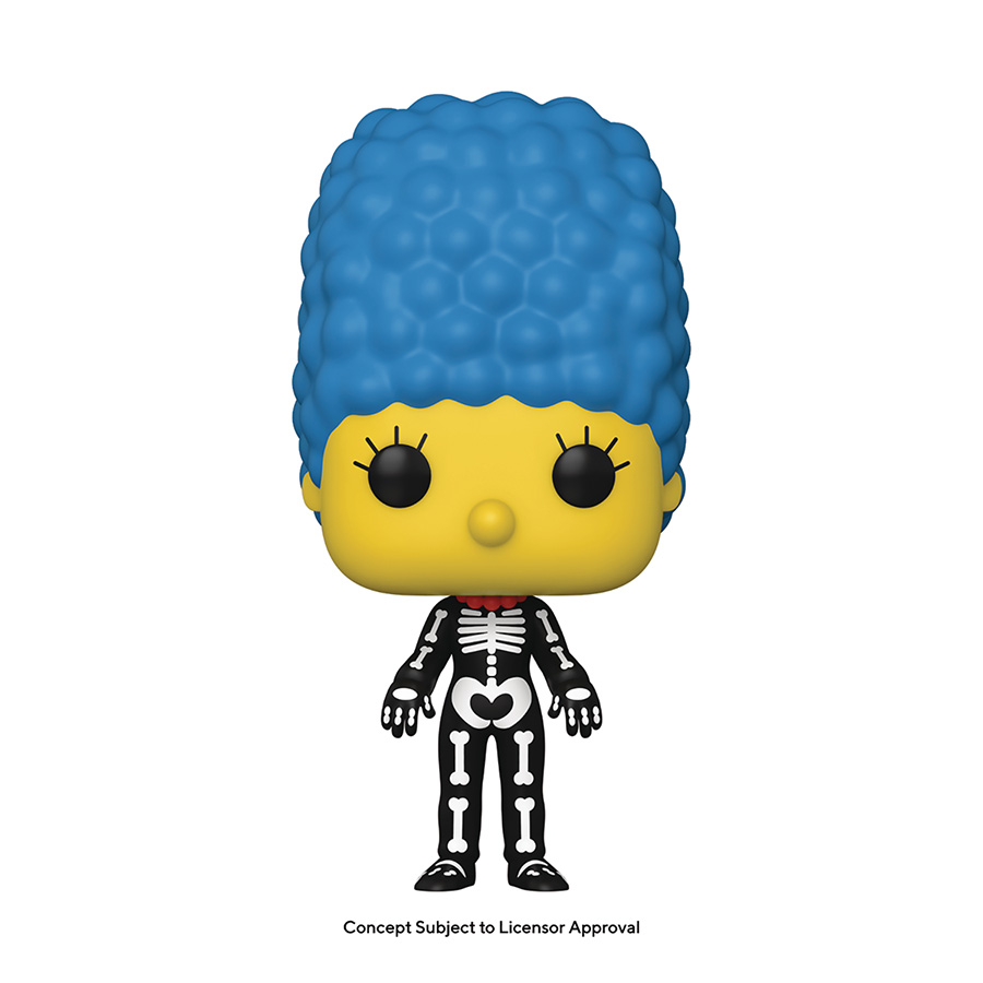 POP Television Simpsons Treehouse Of Horror Skeleton Marge Vinyl Figure