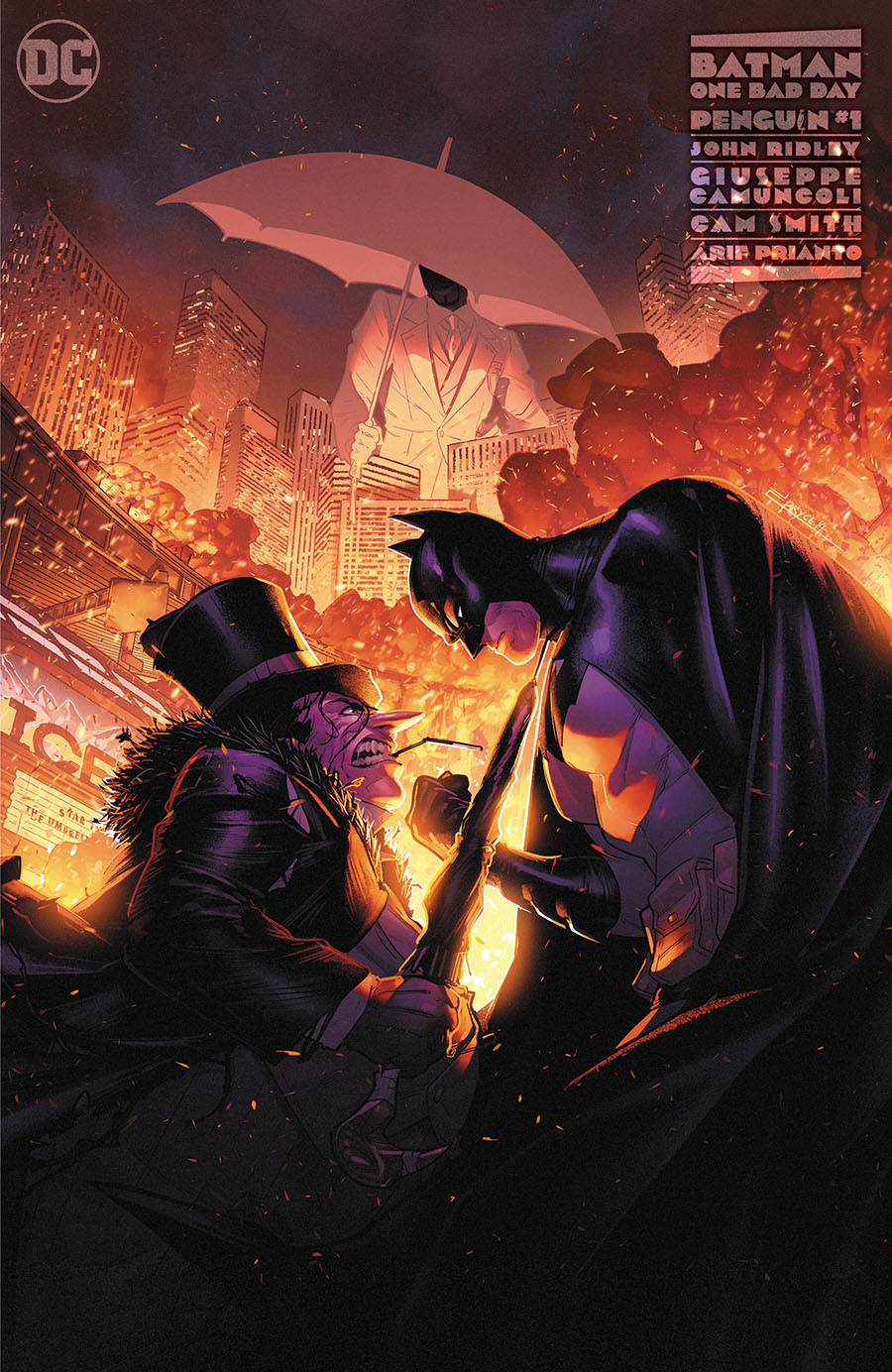Batman One Bad Day Penguin #1 (One Shot) Cover E Incentive Jamal Campbell Variant Cover