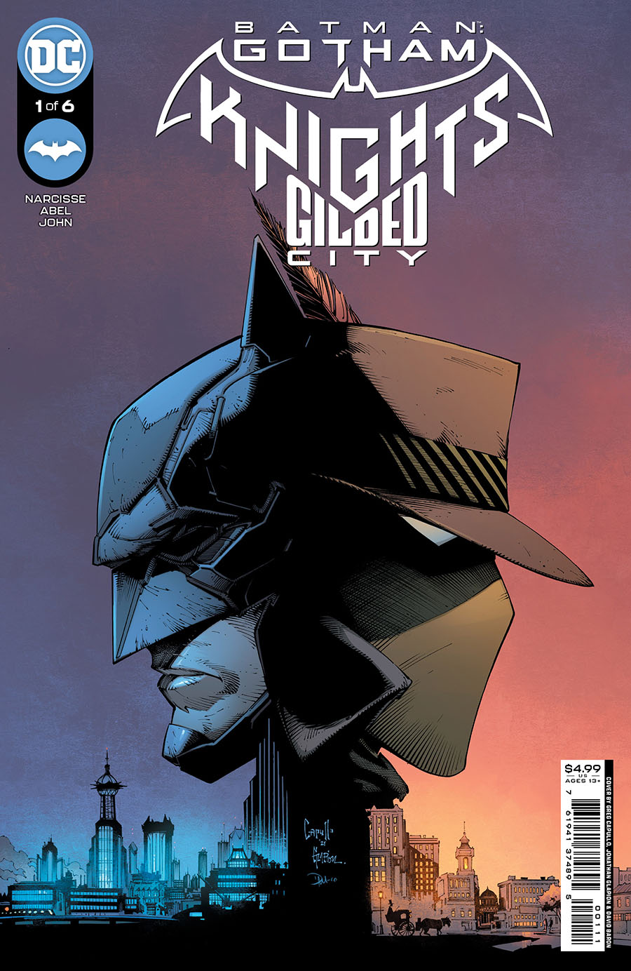 Batman Gotham Knights Gilded City #1 Cover A Regular Greg Capullo & Jonathan Glapion Cover