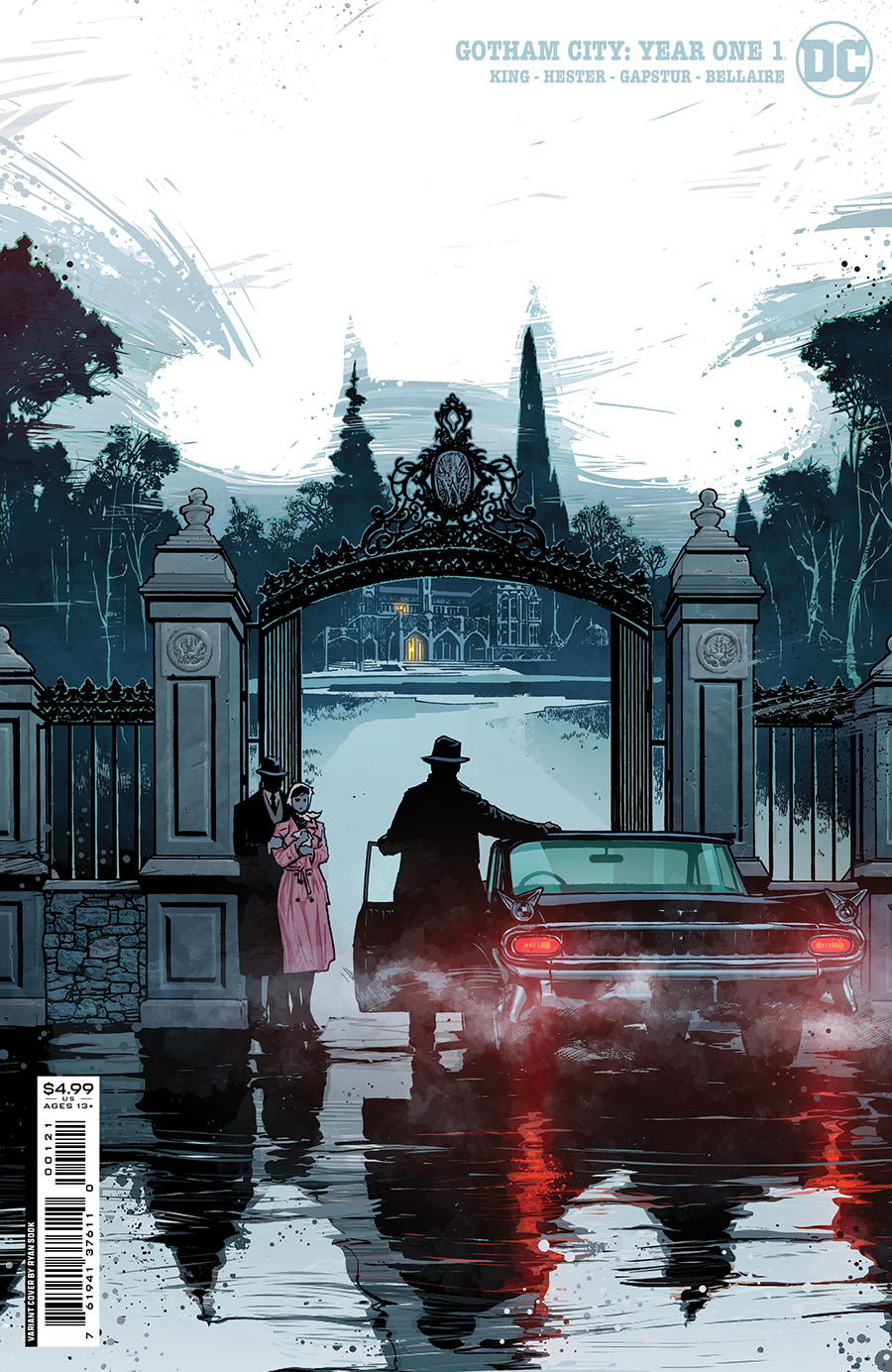 Gotham City Year One #1 Cover B Variant Ryan Sook Cover