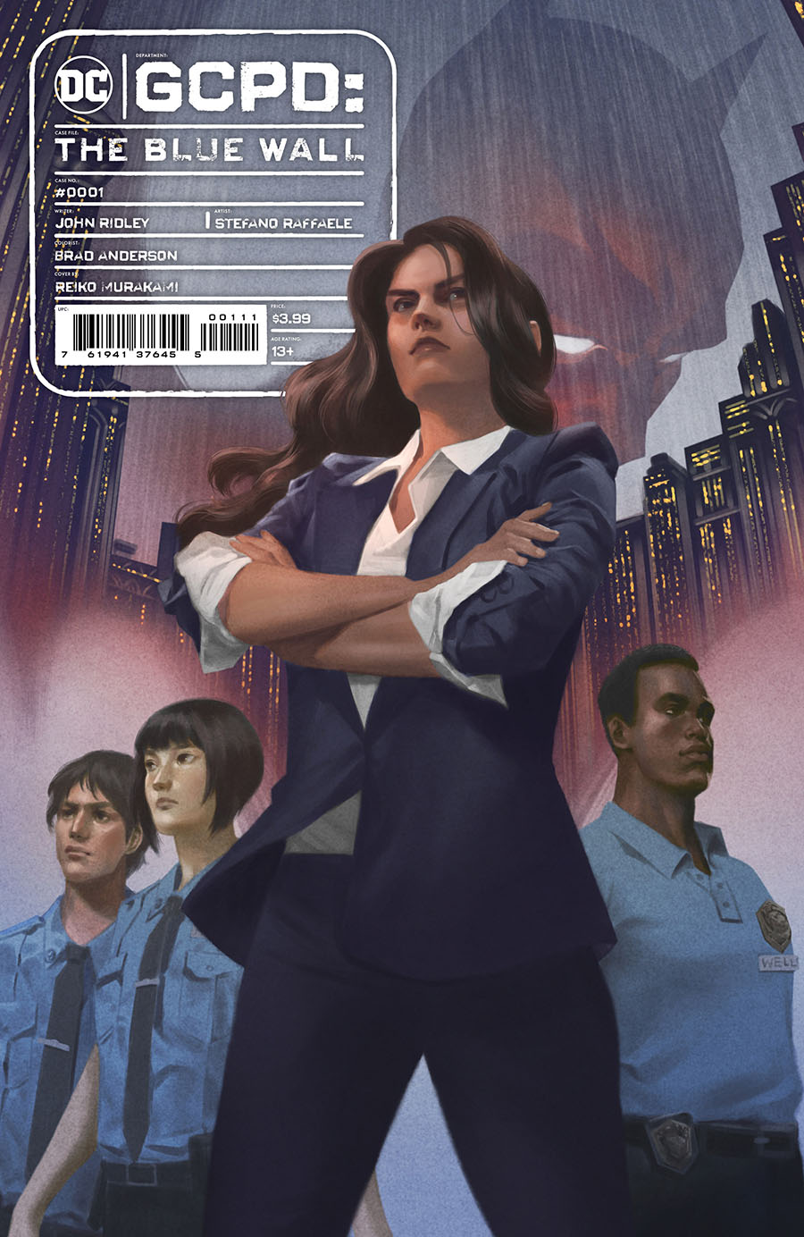 GCPD The Blue Wall #1 Cover A Regular Reiko Murakami Cover